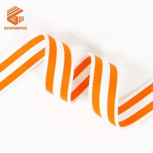 Heavy Weight Red White Striped <b>Webbing</b> Fabric Belt 40mm Cotton <b>Webbing</b> for Purse Handbag Costumes Casual Dresses - Product Image 4