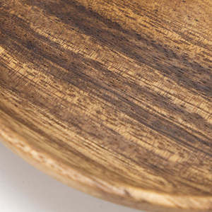 Khuyến mãi nóng: Bộ đĩa gỗ keo dùng cho nhà hàng, bánh ngọt, đồ ăn nhẹ, thịt bò, đĩa gỗ - Product Image 5