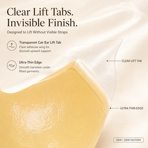 XINRUI <span class=keywords><strong>Reggiseno</strong></span> Adesivo Push-up in Spugna per <span class=keywords><strong>Seno</strong></span> Grande, Antiscivolo, Riutilizzabile, Senza Schienale, Invisibile, con Logo Personalizzato - Product Image 4