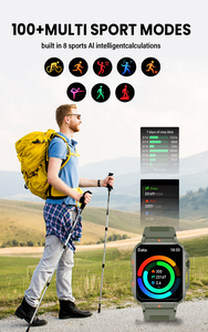 2025 giá rẻ đồng hồ thông minh Extra-Long Pin 3ATM không thấm nước siêu lớn HD hiển thị ai Android và IOS sức khỏe màn hình thông minh đồng hồ - Product Image 2