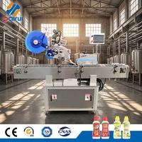 Machine d'étiquetage automatique antidéflagrante pour les canettes de spray coiffant à l'alcool