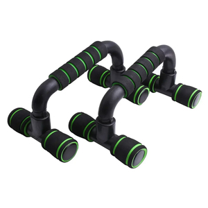 Support de pompes en forme de H avec manchon en éponge pour l'entraînement musculaire, la musculation en intérieur et le renforcement des bras - Product Image 3