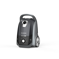 Aspirateur à sac horizontal de bidon de cyclone de tapis industriel de haute puissance d'affichage à LED de 2000W avec le sac à poussière