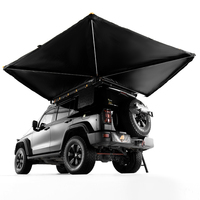 ADA OVERLAND Auvent de voiture 270 degrés, tente de toit 4x4, coque rigide ABS 2,5 m, éclairage LED, camping tout-terrain OEM