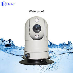 Caméra IP PTZ de surveillance mobile extérieure antichoc montée sur véhicule, vision nocturne infrarouge, Full HD 1080P - Product Image 4