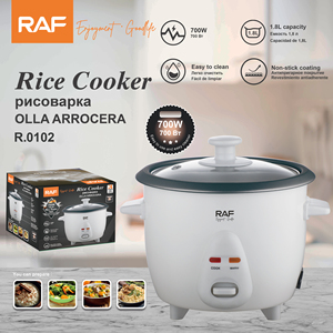 Olla <span class=keywords><strong>Arrocera</strong></span> Eléctrica RAF de 700W y 1.8L con Recubrimiento Antiadherente, Función de Cocción Automática y Mantenimiento de Calor, Electrodoméstico de Cocina R.0102 - Product Image 6