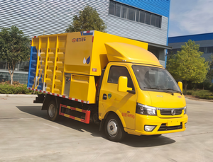 Potente y Estable Camión Triturador <span class=keywords><strong>de</strong></span> Materiales Dongfeng Tuyi 4X2 |   Capacidad Opcional para Recolección <span class=keywords><strong>de</strong></span> Madera y Transferencia <span class=keywords><strong>de</strong></span> Basura Municipal - Product Image 3