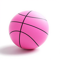 Ballon de sport d'entraînement pour jeunes en intérieur 2026, léger, silencieux, rebond doux, logo personnalisé, OEM ODM en vrac pour la vente au détail, ballon de basket en mousse PU
