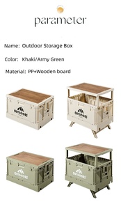 <span class=keywords><strong>Caja</strong></span> de Almacenamiento <span class=keywords><strong>Plegable</strong></span> de Plástico para Exteriores <span class=keywords><strong>con</strong></span> <span class=keywords><strong>Tapa</strong></span> de Madera, Multifuncional, de Gran Capacidad - Product Image 6