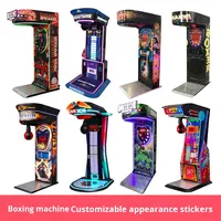 Machine de boxe personnalisable, soulagement du stress, mesure de la force, arcade, Dragon Punch, jeu de matériel à pièces, pour une seule personne