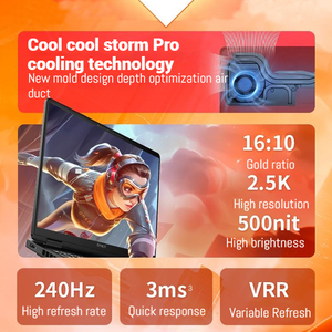 Portátiles de 16 Pulgadas 2.5K con Core I7 I9, Nuevos Modelos 2025 con Rtx5060 Rtx5070, <span class=keywords><strong>Computadora</strong></span> Portátil para Estudiantes - Product Image 2