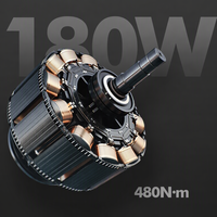 Pompe à air électrique portable 3-en-1 DC12V 150W avec éclairage LED et cric de levage pour réparation automobile