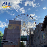 Grande Roue de 40 m avec structure en acier pour parcs d'attractions et projets de grandes roues extérieures