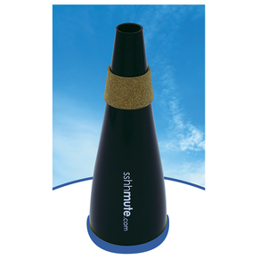 Silenciador de práctica sshhmute para trompeta/corneta (azul) - Product Image 1