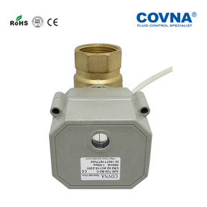 วาล์วบอลไฟฟ้าขนาดเล็ก Covna Brass 15 มม. DN20 เกลียว 24V 220V รีเซ็ตอัตโนมัติ สำหรับน้ำ น้ำมัน ไอน้ำ - Product Image 2