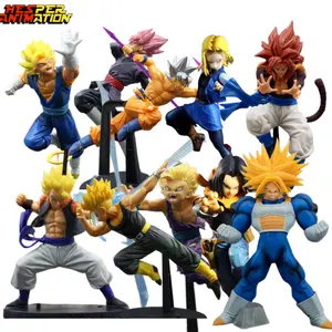 25Cm 9.84Inch Dragoned Bóng Vegito Gogeta Thân Phim Hoạt Hình PVC Bộ Sưu Tập Dragoned Bóng Vegito Gogeta Thân Hành Động Hình