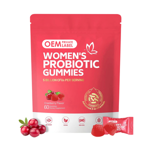 OEM vajina probiyotikler Gummies kadınlar kadın Vaginigal sağlık için kadınsı denge Gummies kızılcık probiyotikler, maya Ph dengesi - Product Image 1