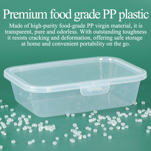 SUNSHING <b>Plastic</b> Lunch Bento Box <b>Food</b> Storage <b>Container</b> Nut and Dried Fruit Packaging for Vegetable Fruit Kitchen Accessories - Product Image 4