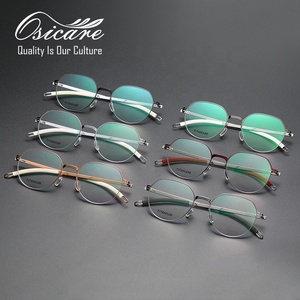 Nuevas <span class=keywords><strong>gafas</strong></span> sin <span class=keywords><strong>tornillos</strong></span>, monturas ópticas de titanio para hombre, lentes médicas, <span class=keywords><strong>gafas</strong></span> de goma al por mayor, <span class=keywords><strong>gafas</strong></span> sin bisagras con <span class=keywords><strong>tornillos</strong></span> - Product Image 3