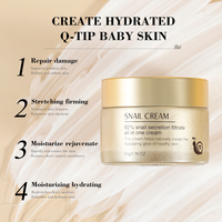 Crème Visage au Collagène d'Escargot Crème Liftante Hydratante Nourrissante Anti-Rides Anti-Âge Soin de la Peau
