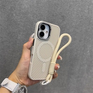 เคสโทรศัพท์ iPhone 17 16 ลายรังผึ้งแบบตาข่ายระบายอากาศ รุ่น Summer Honeycomb PC TPU สำหรับ iPhone 11 พร้อมคุณสมบัติระบายความร้อน - Product Image 6