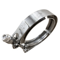 Collier de serrage pour tuyau en acier inoxydable 304, support métallique robuste pour tuyaux, clip de fixation pour plomberie, pour conduites d'eau et de gaz, fixation murale, matériel durable