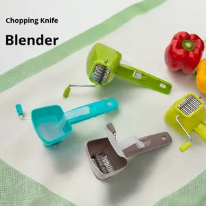 Wholesale Hot Selling Manual Rotary <b>Vegetable</b> <b>Cutter</b>, Modern Plastic Cilantro & Grater, Coriander Kitchen Tool - Product Image 6