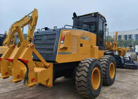 Niveleuse routière hydraulique compacte 180 CV Gr180 avec lame avant et ripper arrière pour la construction routière en Chine, à vendre