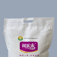 Sac en non-tissé de qualité alimentaire pour l'emballage de farine de blé, de maïs, de riz, de poudre, logo personnalisé, sac réutilisable, fabricant en gros
