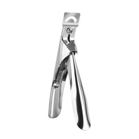 Coupe-ongles professionnels en acier inoxydable en gros, coupe-ongles de beauté personnalisables avec logo, coupe-ongles en U faciles à utiliser