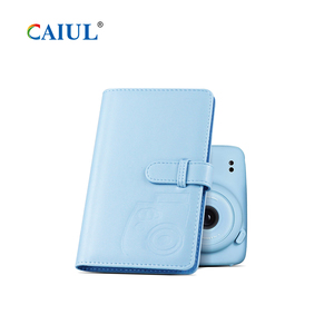 ซองใส่ฟิล์ม Fujifilm Instax Mini ลายกล้องนูน Caiul / ซองหนัง PU สำหรับกล้อง <span class=keywords><strong>HPRT</strong></span> Z6 Pro/z6 ขนาด 3 นิ้ว 96 ช่อง คุณภาพสูง กันน้ำ - Product Image 2