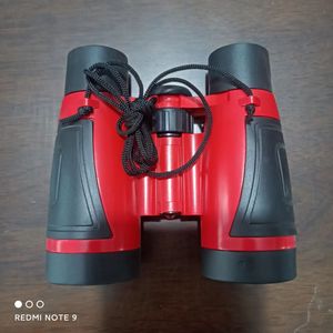 Binoculares Rojos para Niños 5x30, Telescopio de Juguete de Alta Definición, Regalo - Product Image 1