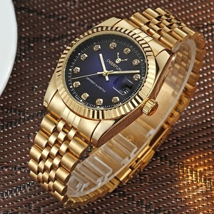 Reloj de Cuarzo con Correa de Acero Inoxidable, Esfera de 37 mm, Deportivo y Elegante para Mujer, Correa de 18 mm, Esfera de Cristal con Puntero y Cierre de Mariposa - Product Image 1