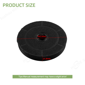 Filtres à charbon actif pour hottes de cuisine et usage domestique, pièces détachées de cuisine C029, filtres à charbon actif efficaces contre les odeurs - Product Image 2