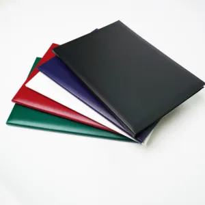 Da tốt nghiệp bằng tốt nghiệp bìa giấy chứng nhận chủ thư mục ảnh sang trọng thanh lịch độn hoặc dấu ấn tùy chỉnh thiết kế nhà hàng menu - Product Image 1