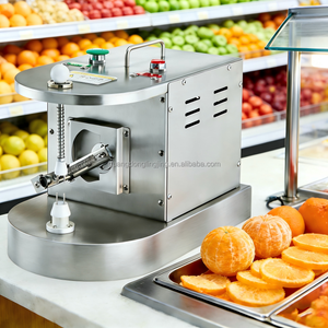 Nouvelle conception, éplucheur électrique de fruits et légumes 80W pour oranges, pommes, pommes de terre, facile à utiliser, machine commerciale - Product Image 2