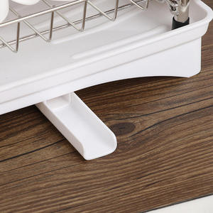 Escurridor de Platos de Acero Inoxidable de 2 Niveles, Grande y Multifuncional - Product Image 6