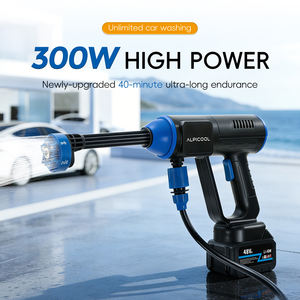 Alpicool 8109 300W Laveuse de voiture portable sans fil haute pression en plastique multicolore avec batterie de 15000 mAh - Product Image 4