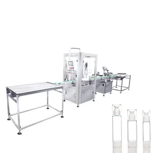 Automatic liquid servo driving filling machine nail gel liquid filling machine for 10ml with piston pump