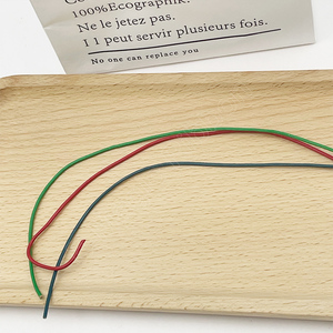Cordoncino in Pelle E-Magic 1.5mm, Filo Cerato in <span class=keywords><strong>Cotone</strong></span>, Corda per Collane, Forniture per Creazione di Gioielli e Braccialetti Fai-da-Te - Product Image 6