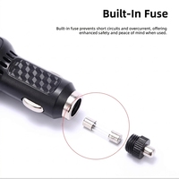 Adaptateur universel pour allume-cigare de voiture 12V 24V vers 5V 3A avec port Type C pour GPS DVR, câble de chargeur de voiture