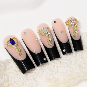 Charm per Unghie Ispirati a Sailor <span class=keywords><strong>Moon</strong></span>, Bacchetta Magica con Stelle e Lune, Accessori 3D per Nail Art con Strass - Product Image 3