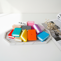 Nouvelles perles focales en silicone en forme de livres empilés, de forme rectangulaire, pour la fabrication de stylos, breloques à mâcher pour bébés, breloques lâches, colliers DIY, qualité alimentaire