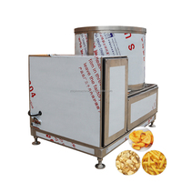 Nieuwe roestvrijstalen hoog-efficiënte grote capaciteit aardappelchips ontvettingsmachine gefrituurde snacks dehydrator centrifugaal