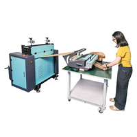 Machine d'emballage de papier kraft, machine à gaufrer le papier d'emballage HM50-M 950 x 1150 x 1260 mm