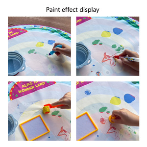 แผ่นรองขยุกขยิกน้ำปลอดสารพิษสำหรับเด็กเล่นกระดาน<span class=keywords><strong>วาด</strong></span><span class=keywords><strong>ภาพ</strong></span>และ<span class=keywords><strong>วาด</strong></span>รูปของเล่นด้วยพู่กัน - Product Image 5