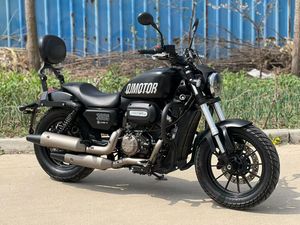 Moto Cruiser Rétro Qianjiang Shang <span class=keywords><strong>300s</strong></span> Prince à Essence, Moteur 300cc Refroidi par Liquide - Product Image 1