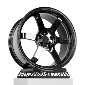 Jantes forgées TE37 Racing 5x120 18 19 20 21 22 pouces JDM Chrome 5x112 5x114.3 pour Toyota Auris Nissan 350Z 370Z BMW F10 GTR - Product Image 3