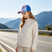 Gorra de béisbol de 6 paneles con diseño personalizado, panel frontal de espuma ajustable, visera curva, color personalizado, moda de verano.