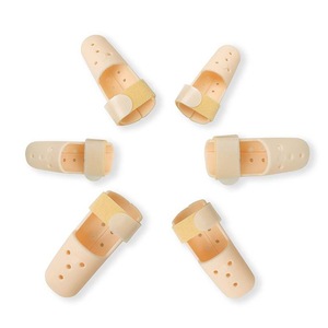 Attelle de doigt en plastique pour correction de la flexion, soutien et protection des blessures articulaires, tailles du 0 au 5 - Product Image 1